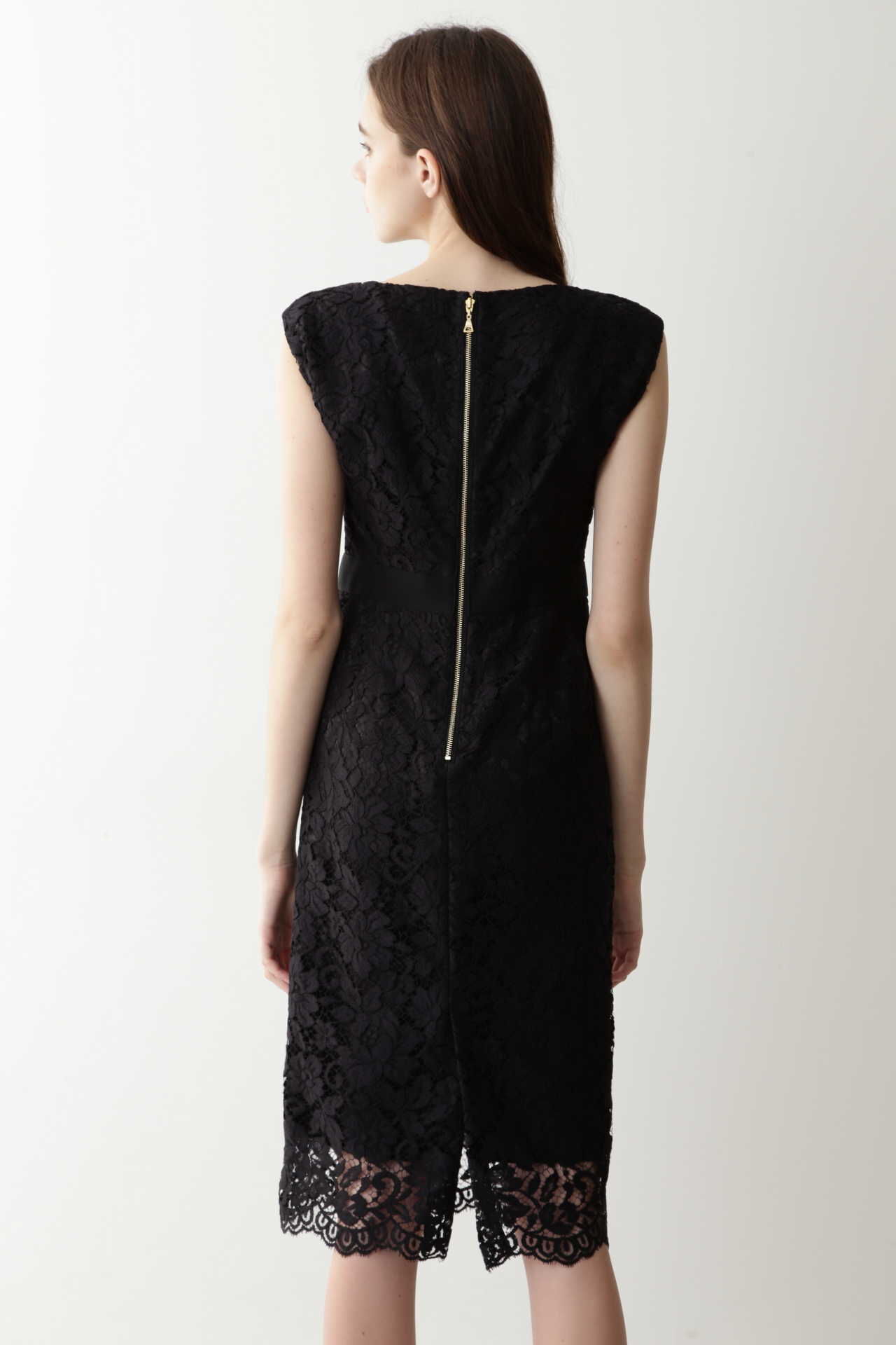  「アシンメトリーネックワンピース」|ワンピース|