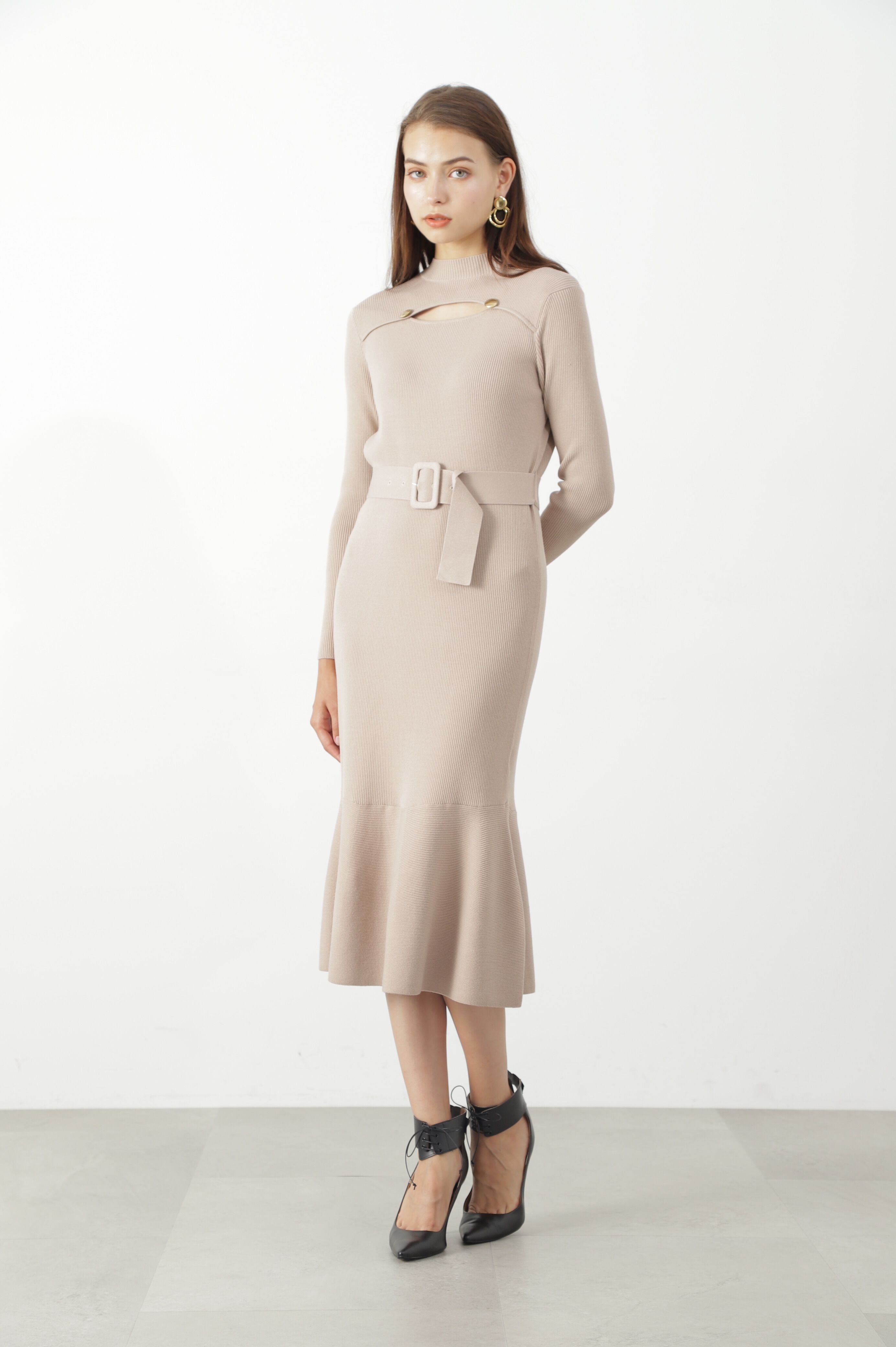  「◆カットアウトマーメイドワンピース」|ワンピース|