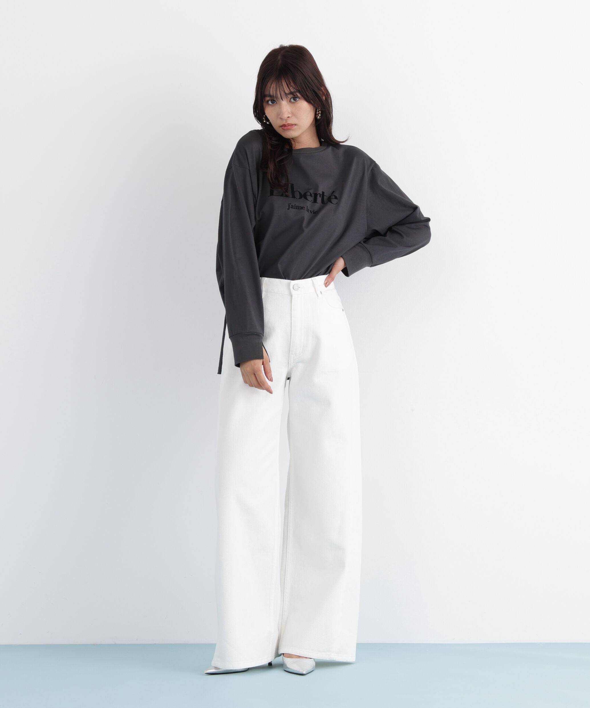  「バギーデニムパンツ」|その他|