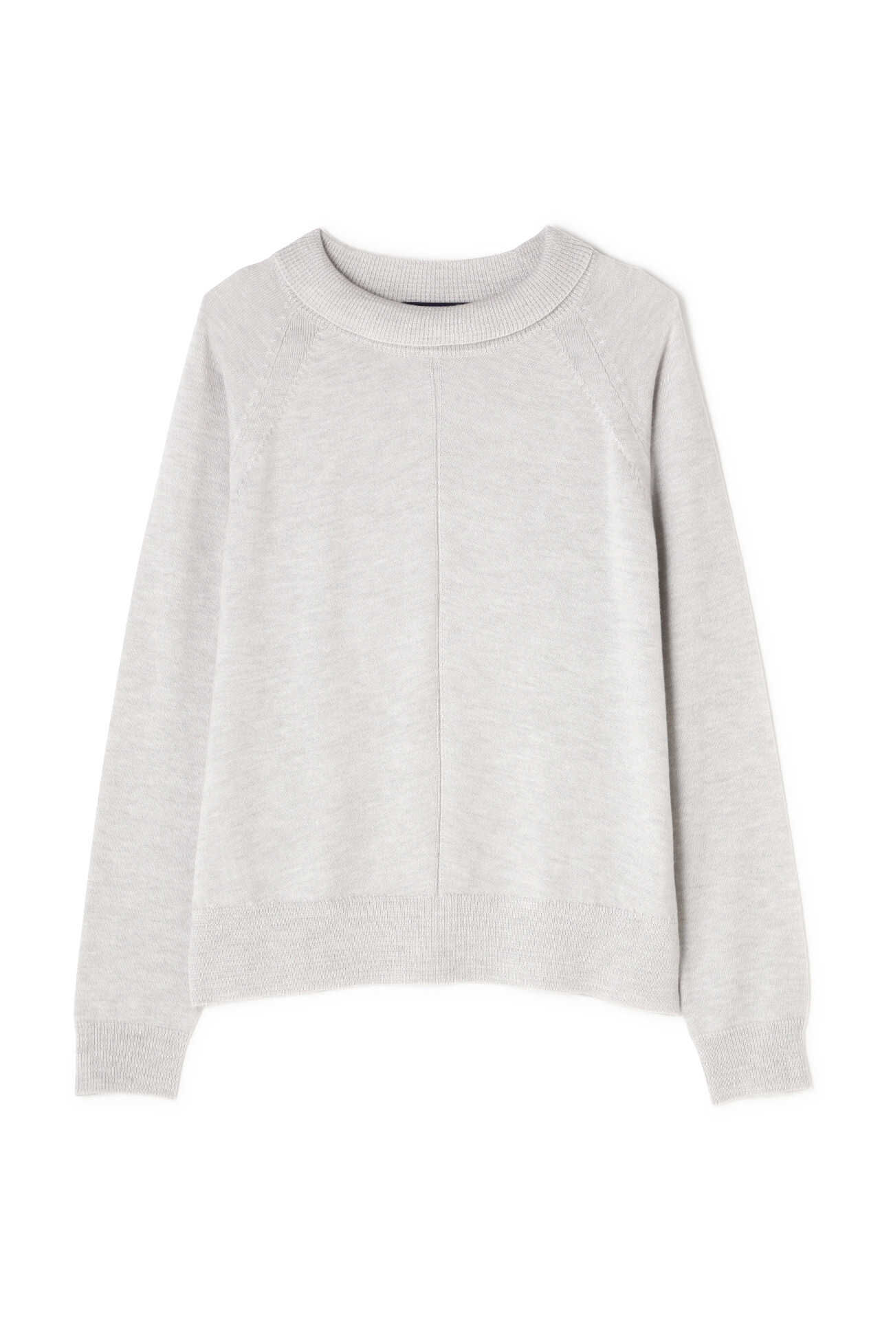  「柄編み使いラグランプルオーバー」|ニット・セーター|