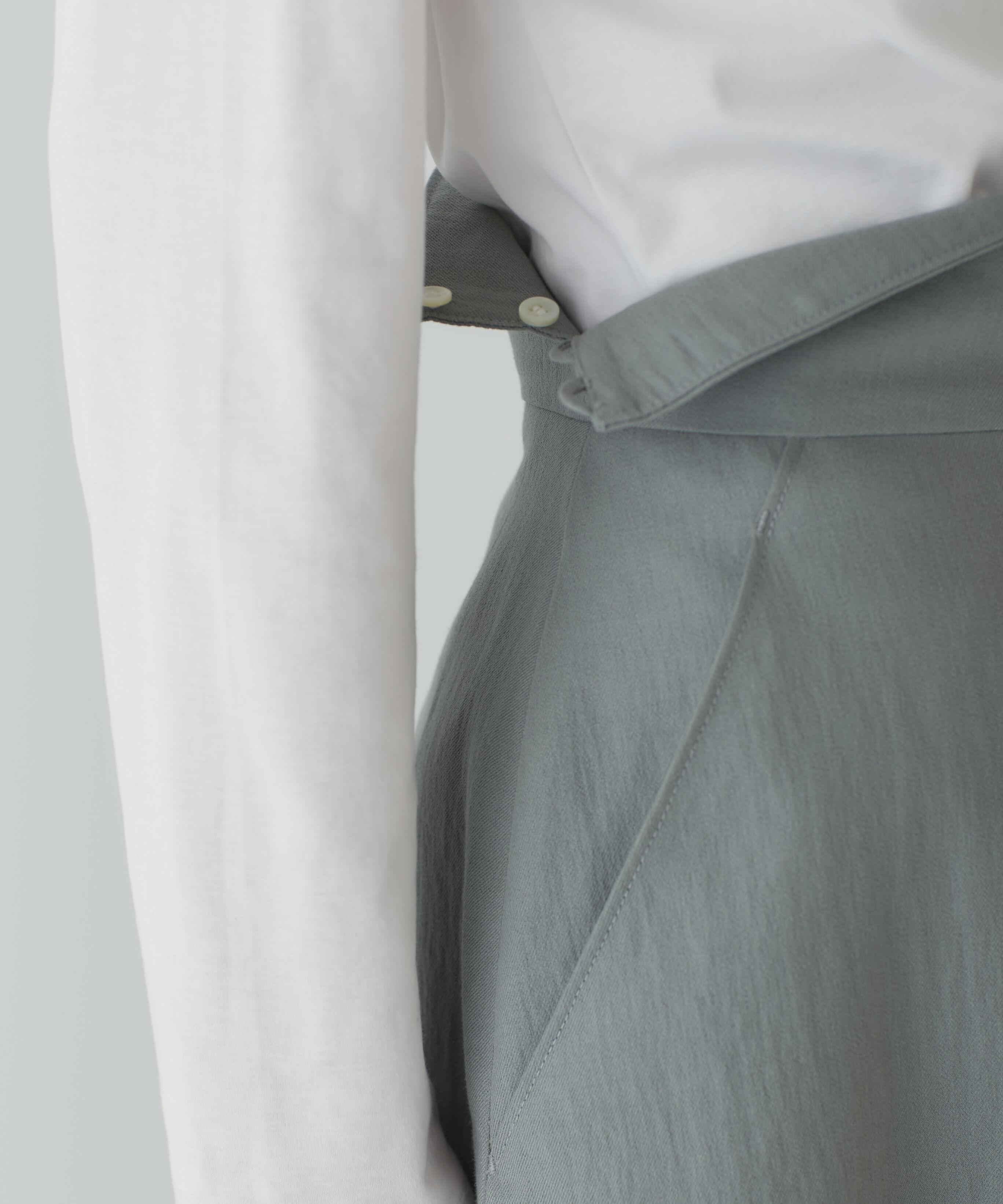  「◆ウエスト折り返しフレアスカート」|スカート|