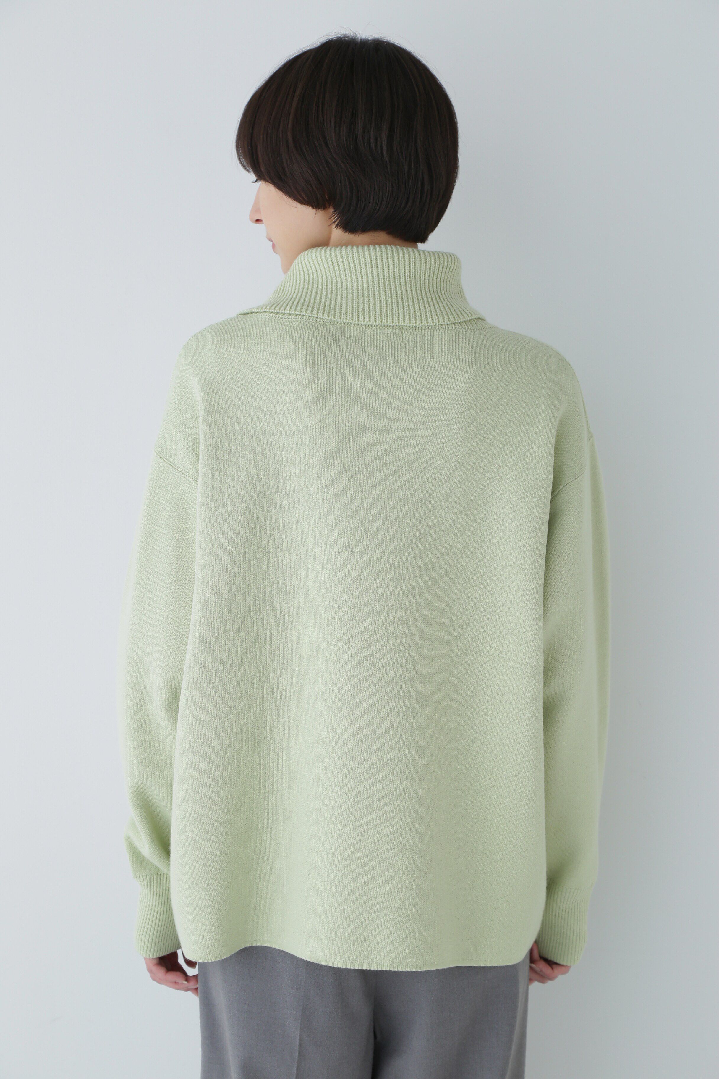  「◆ダブルジャカードニットトップス」|ニット・セーター|