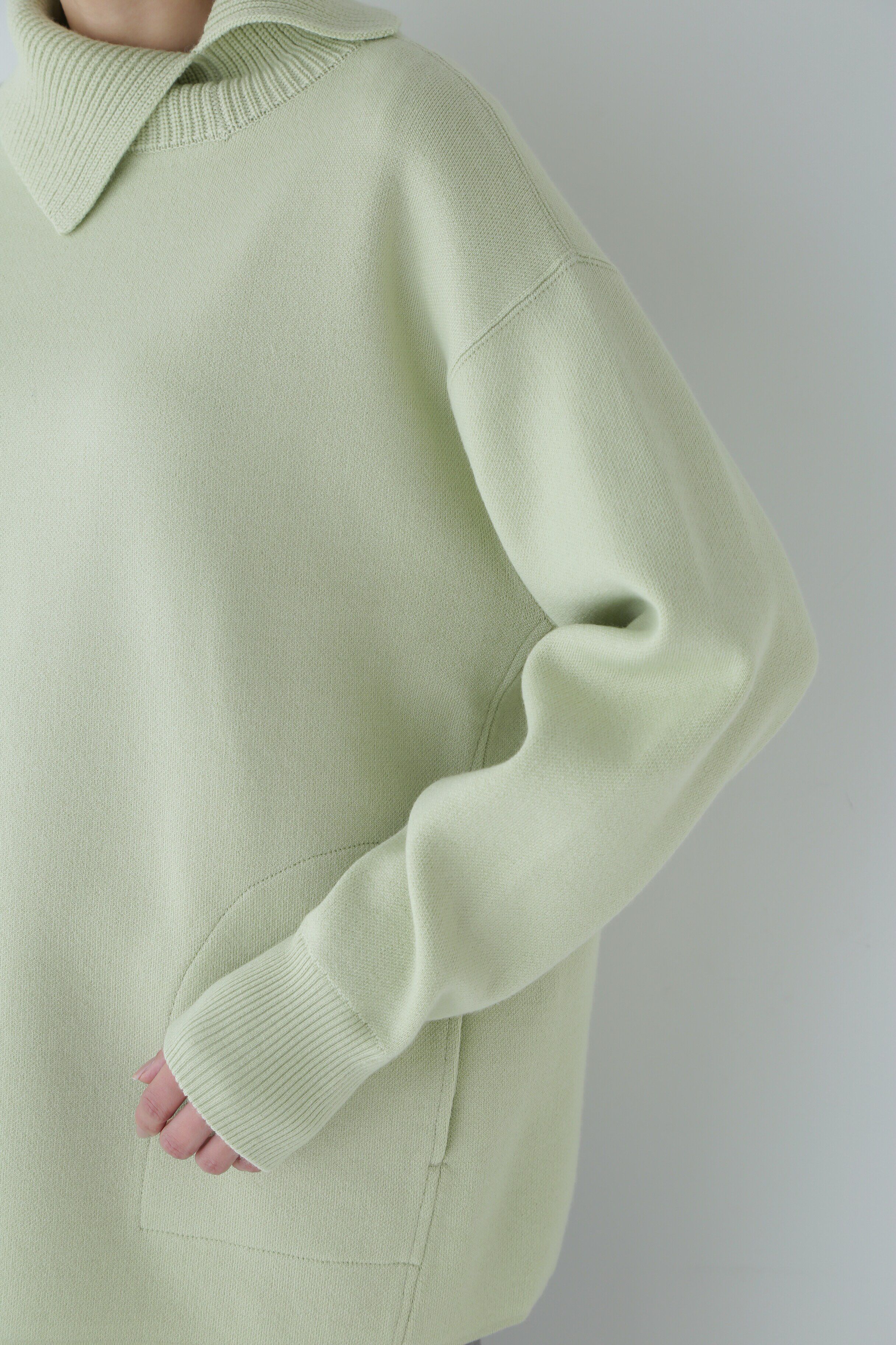  「◆ダブルジャカードニットトップス」|ニット・セーター|