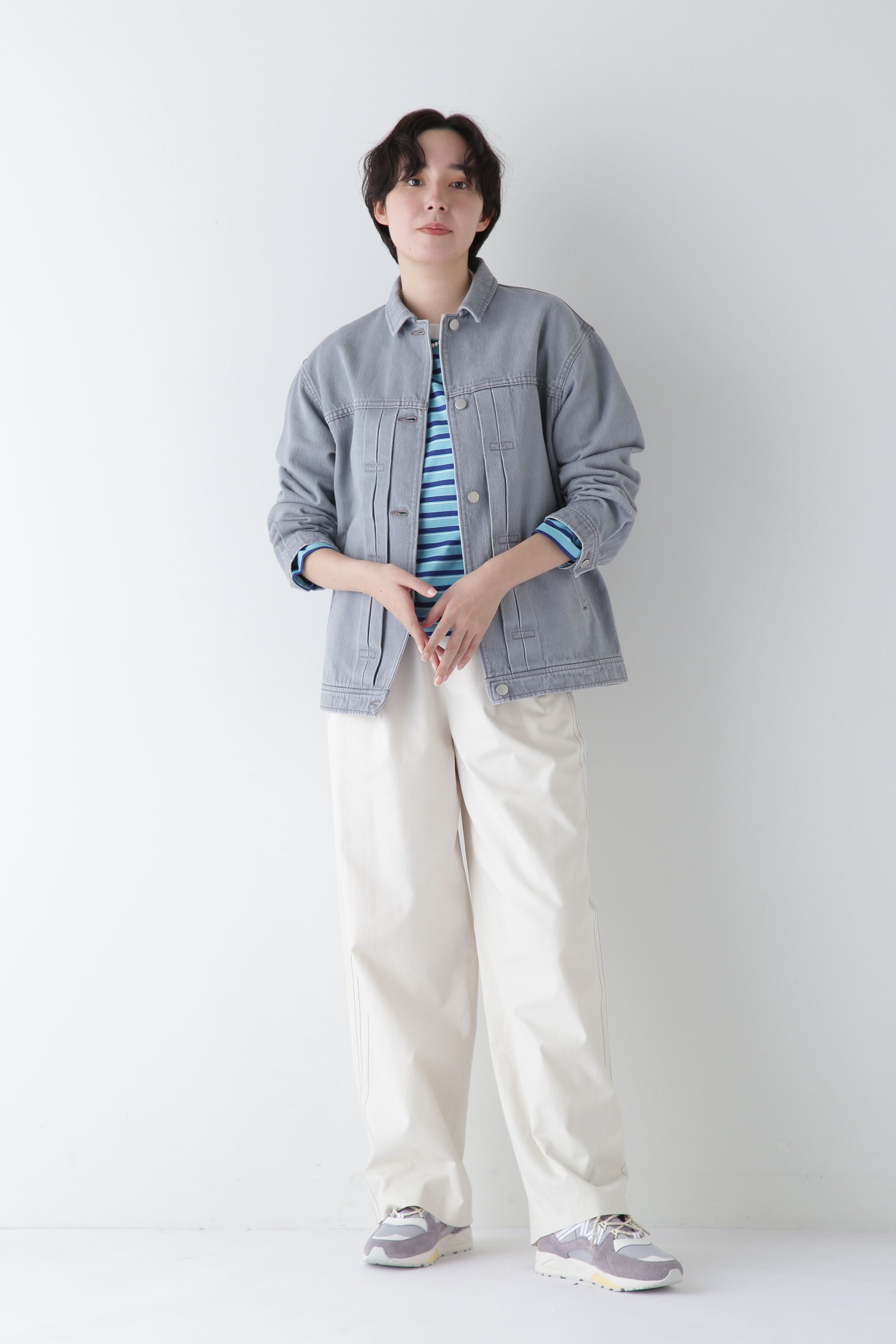  「◆OGC/キュプラ2タックイージーセミワイドパンツ」|その他|