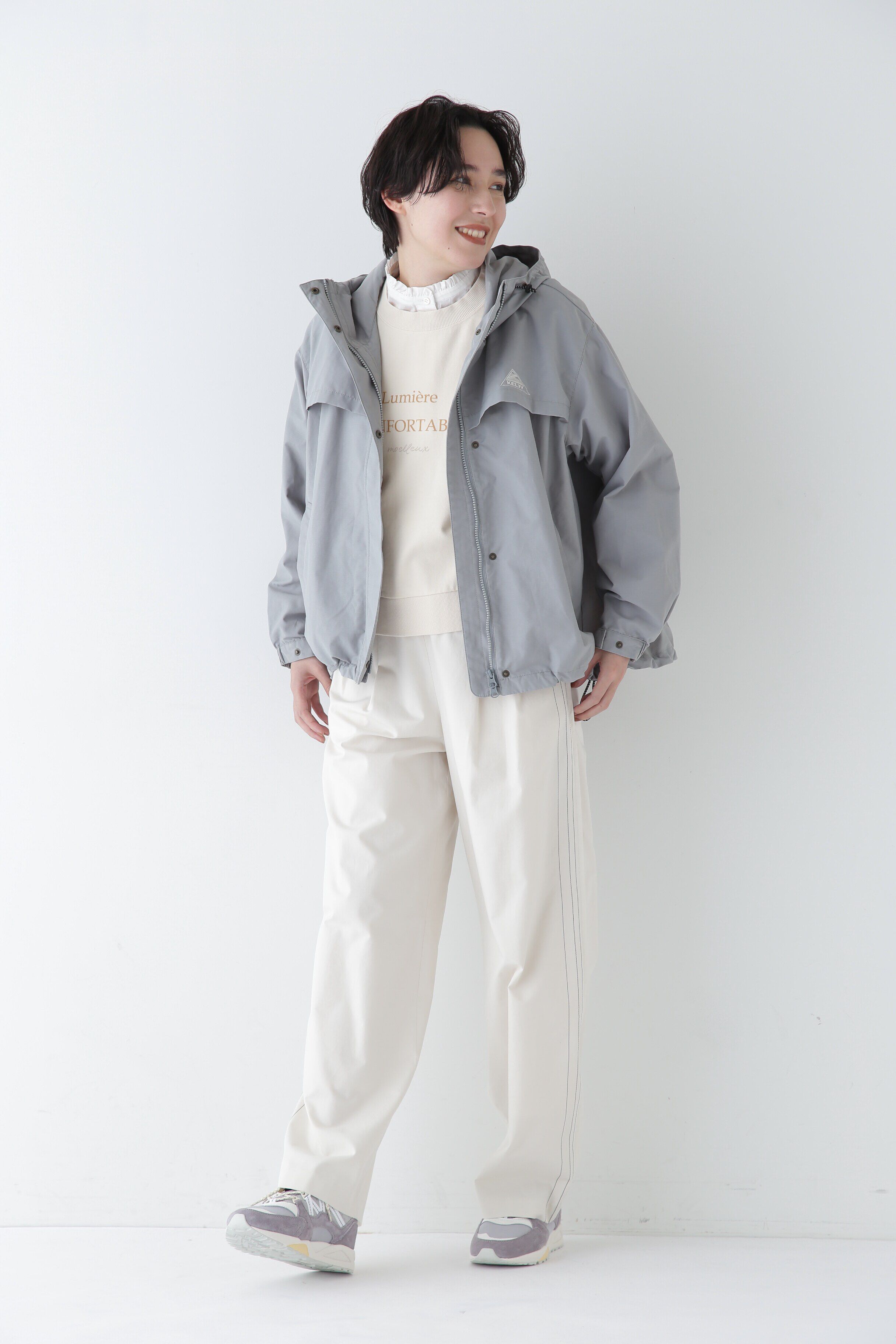  「◆OGC/キュプラ2タックイージーセミワイドパンツ」|その他|