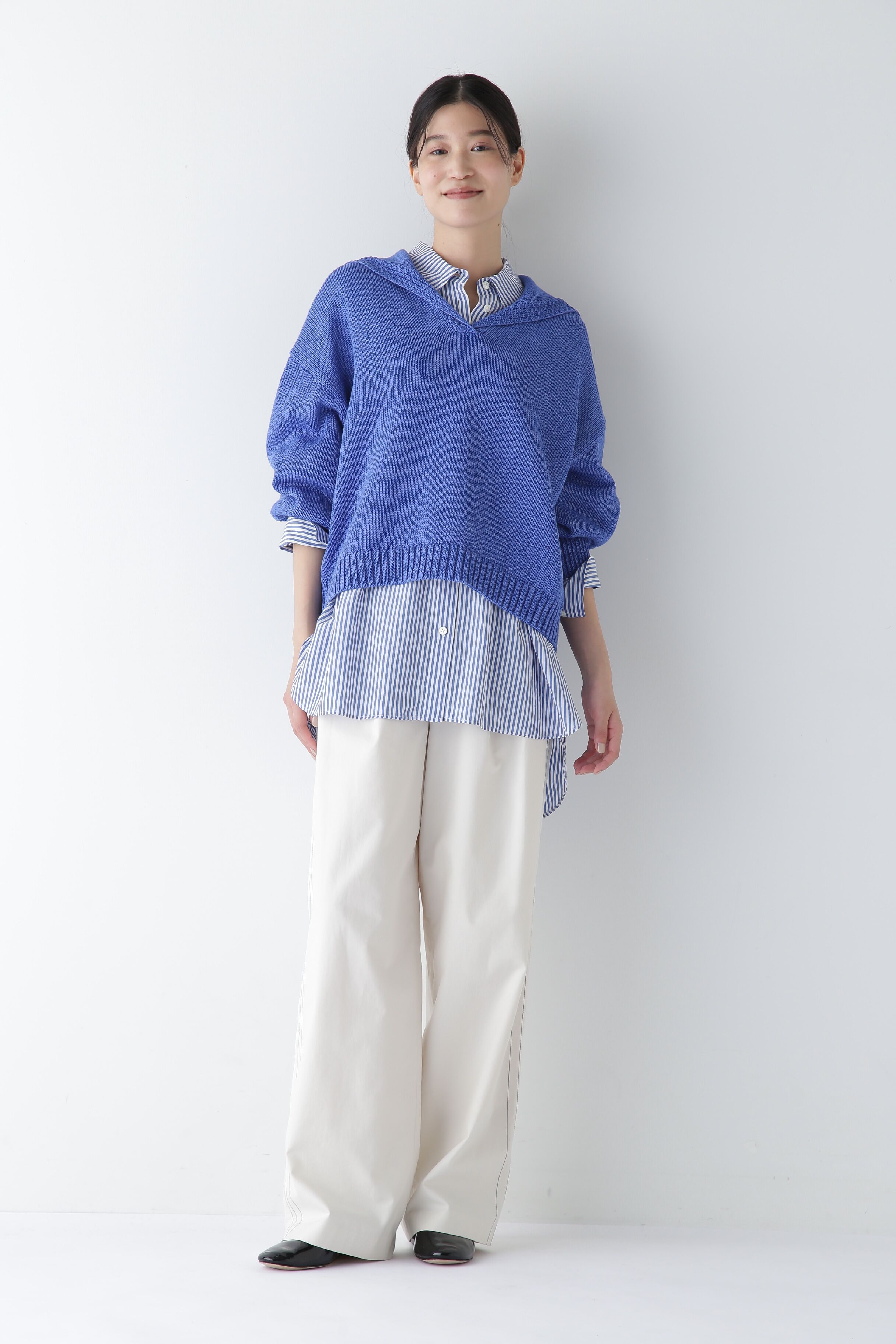  「◆OGC/キュプラ2タックイージーセミワイドパンツ」|その他|