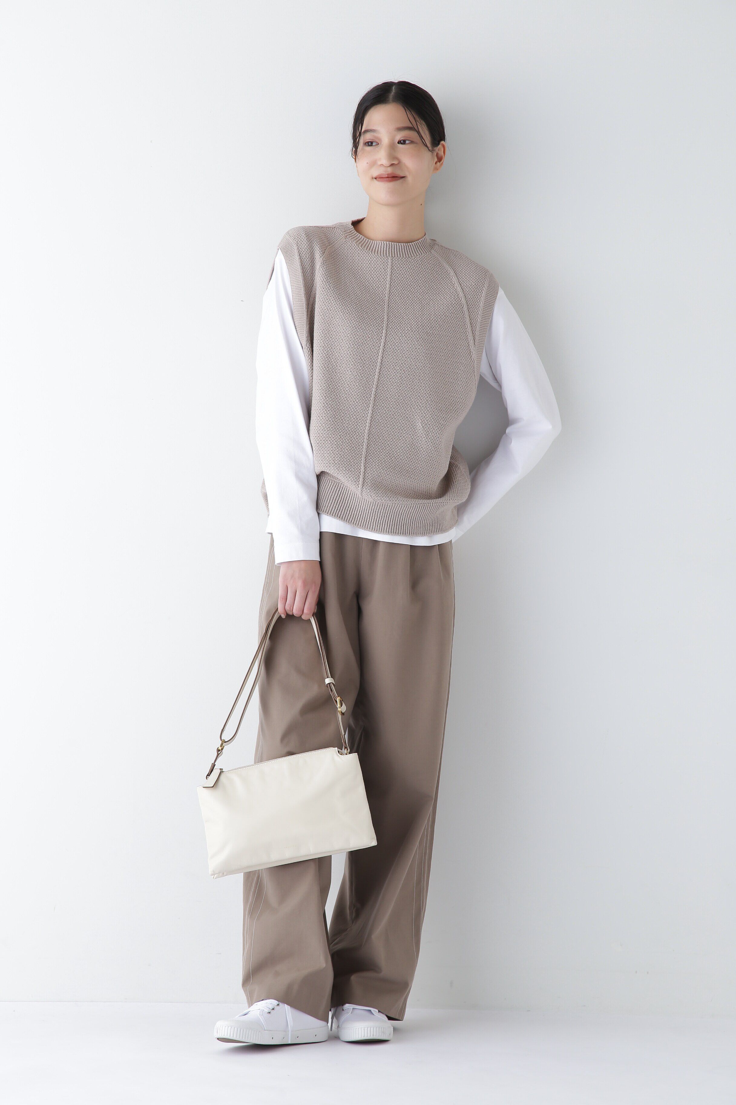  「◆OGC/キュプラ2タックイージーセミワイドパンツ」|その他|