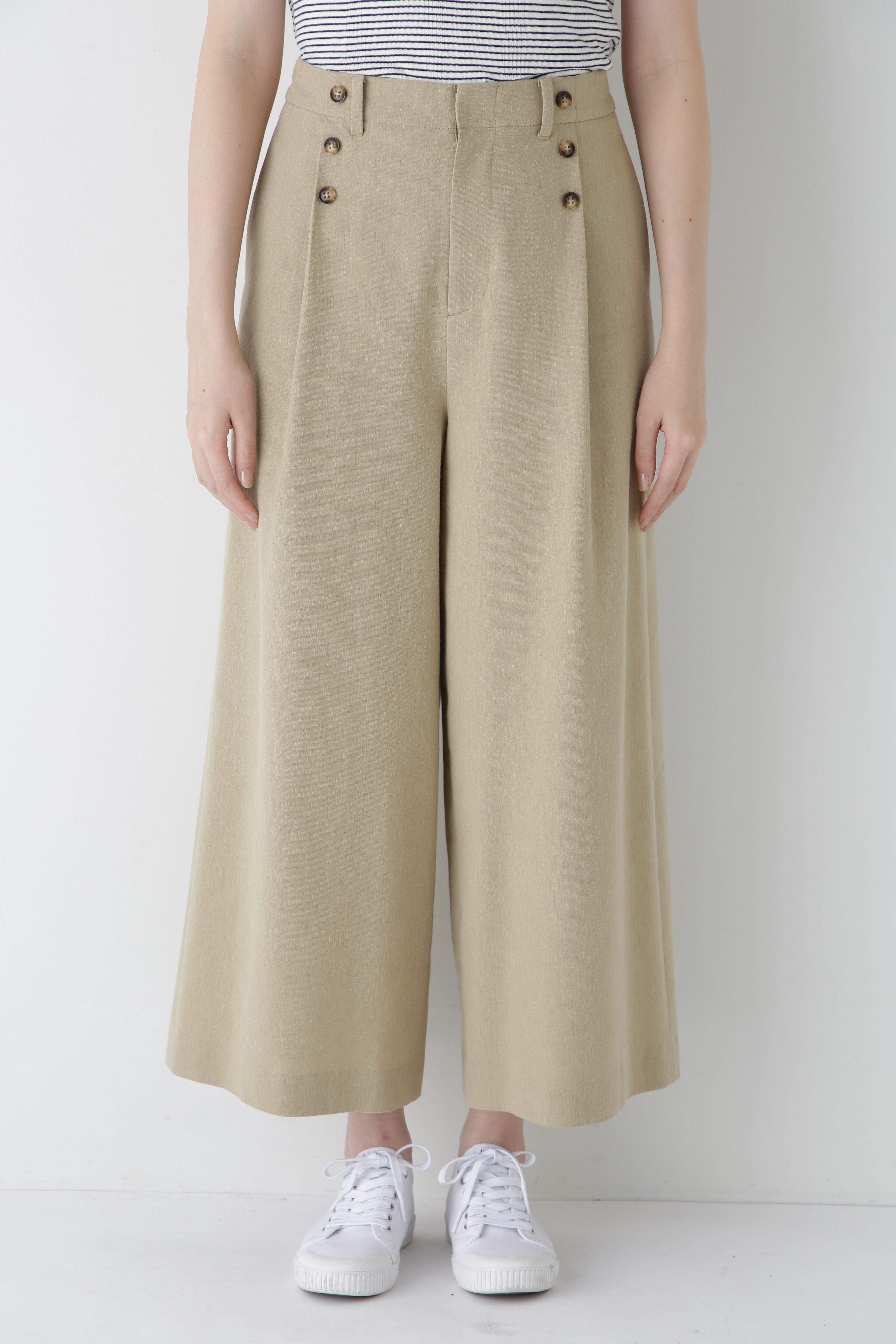  「◆コットンポリレーヨンリネンマリンパンツ」|その他|