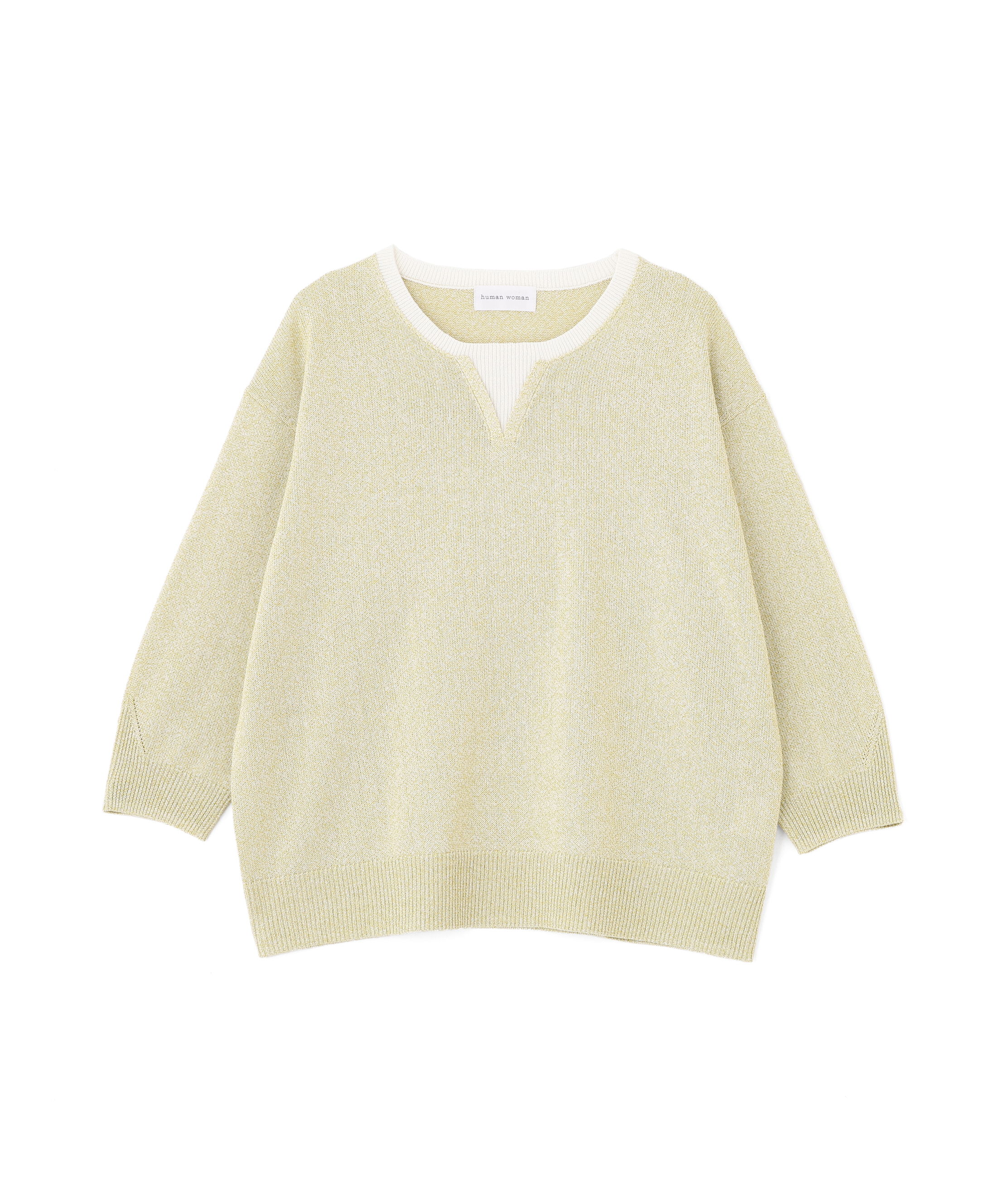  「◆ペーパーヤーンクルーネックＰ／Ｏ」|ニット・セーター|