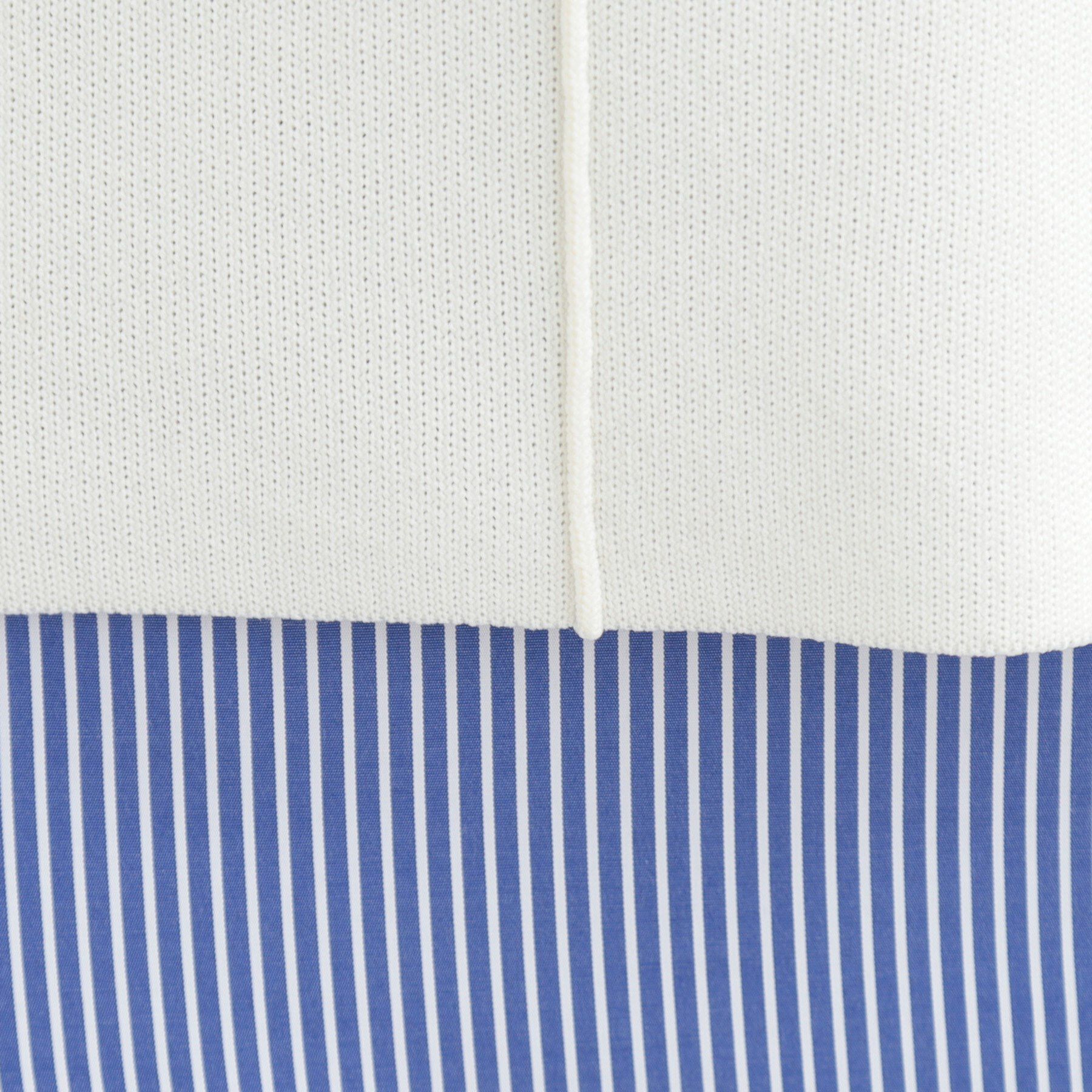 SHOO･LA･RUE「【洗濯機可/2点セット/S-LL】着回し自在 きれい見え ニットベスト＋ブラウス」|ニット・セーター|