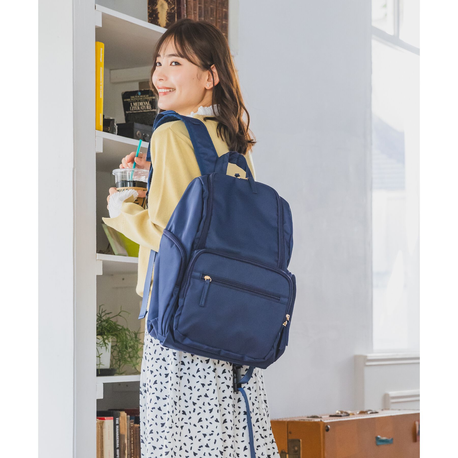 ITS&rsquo;DEMO「【A4対応／大容量】14ポケットリュック」|リュック|