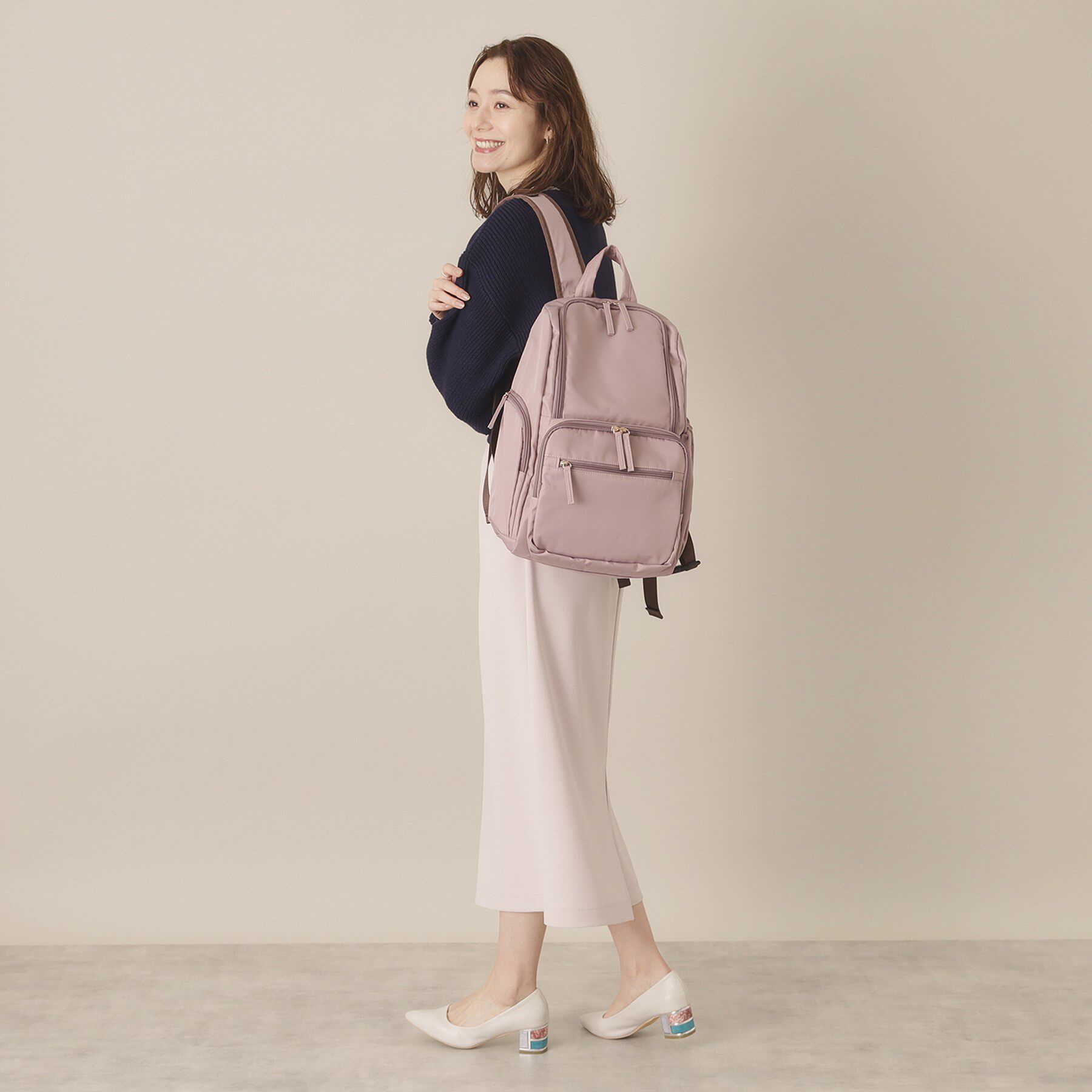 ITS&rsquo;DEMO「【A4対応／大容量】14ポケットリュック」|リュック|