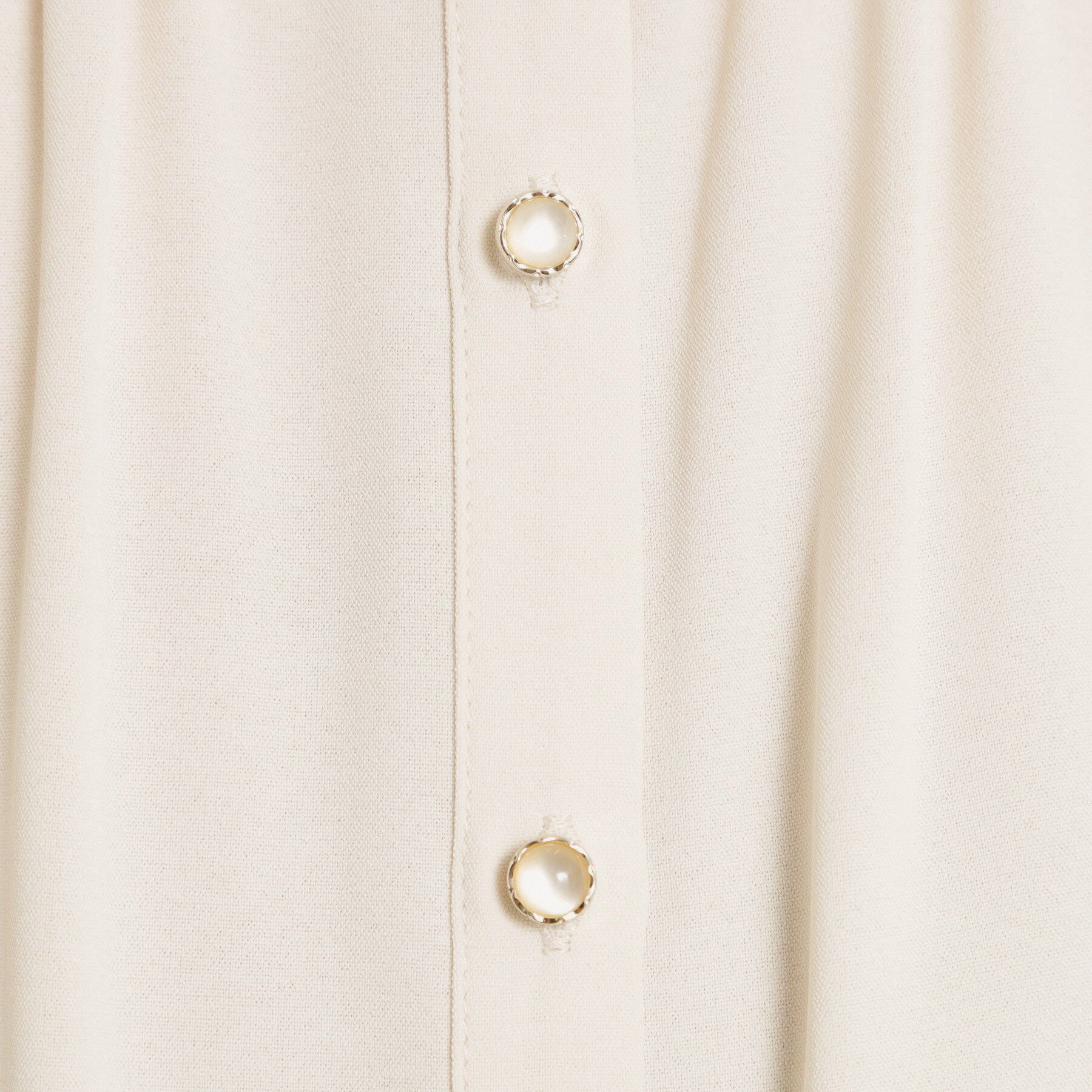 ITS&rsquo;DEMO「【手洗い可】前開きブラウス」|シャツ・ブラウス|