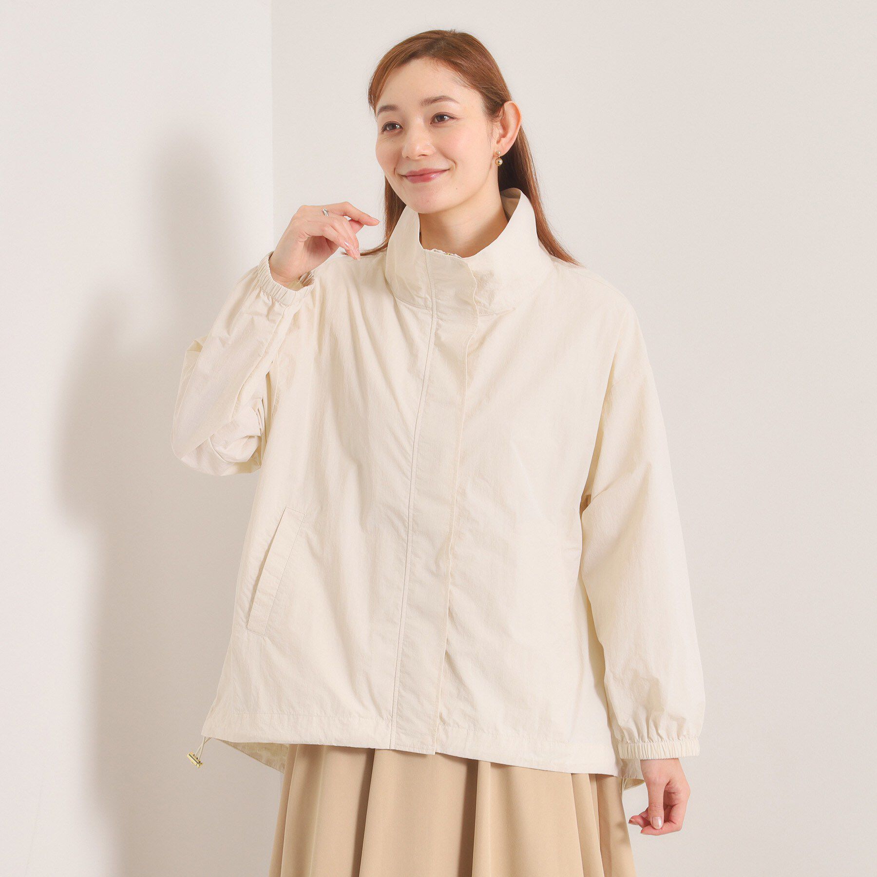 ITS&rsquo;DEMO「【手洗い可／シルエット調整可】ナイロンマンパ」|ブルゾン・スタジャン|