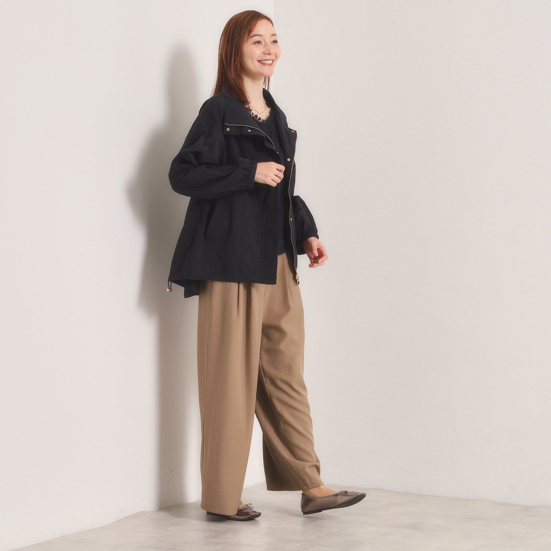 ITS&rsquo;DEMO「【手洗い可／シルエット調整可】ナイロンマンパ」|ブルゾン・スタジャン|