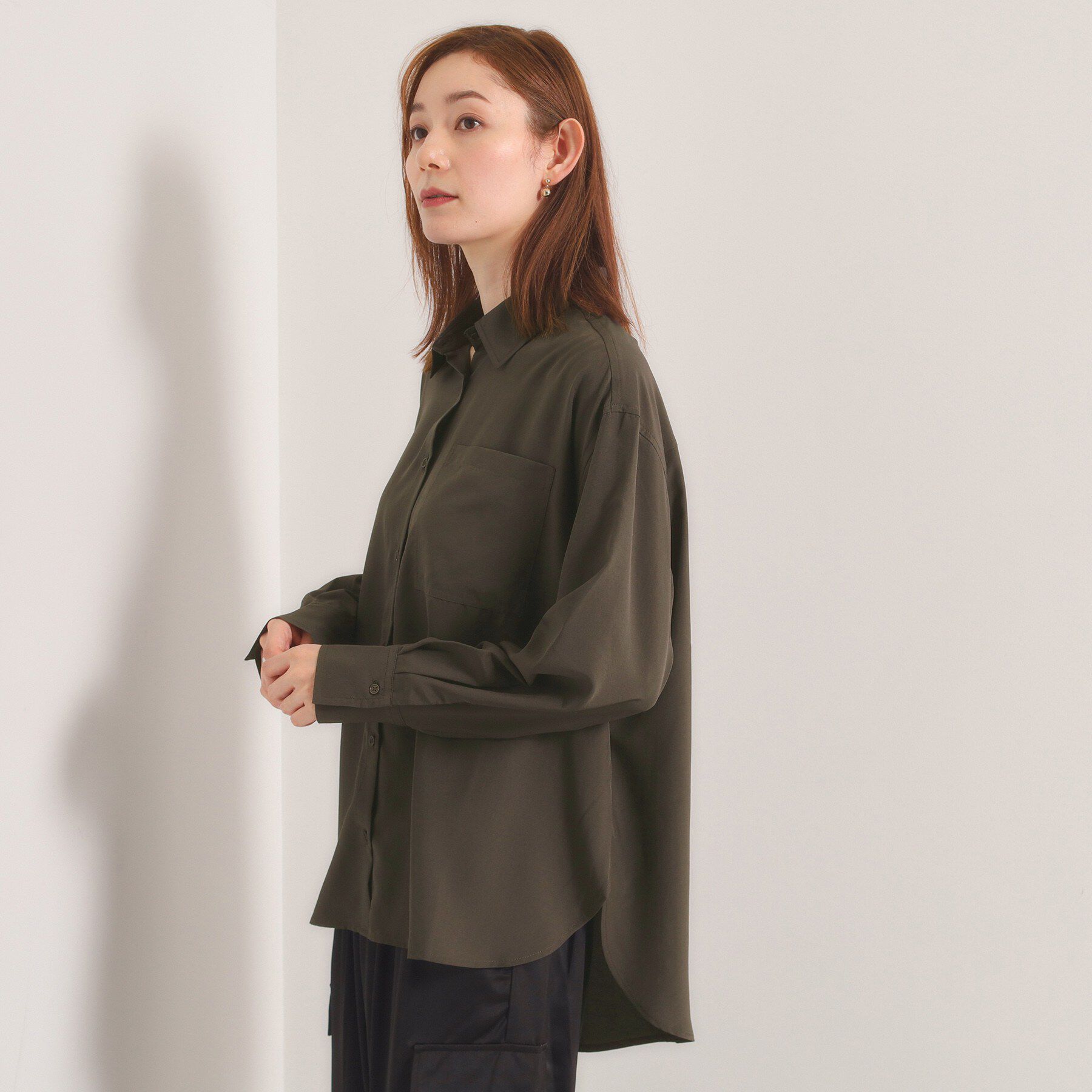 ITS&rsquo;DEMO「【接触冷感／吸水速乾／UV／洗濯機OK】袖2wayブラウス」|シャツ・ブラウス|