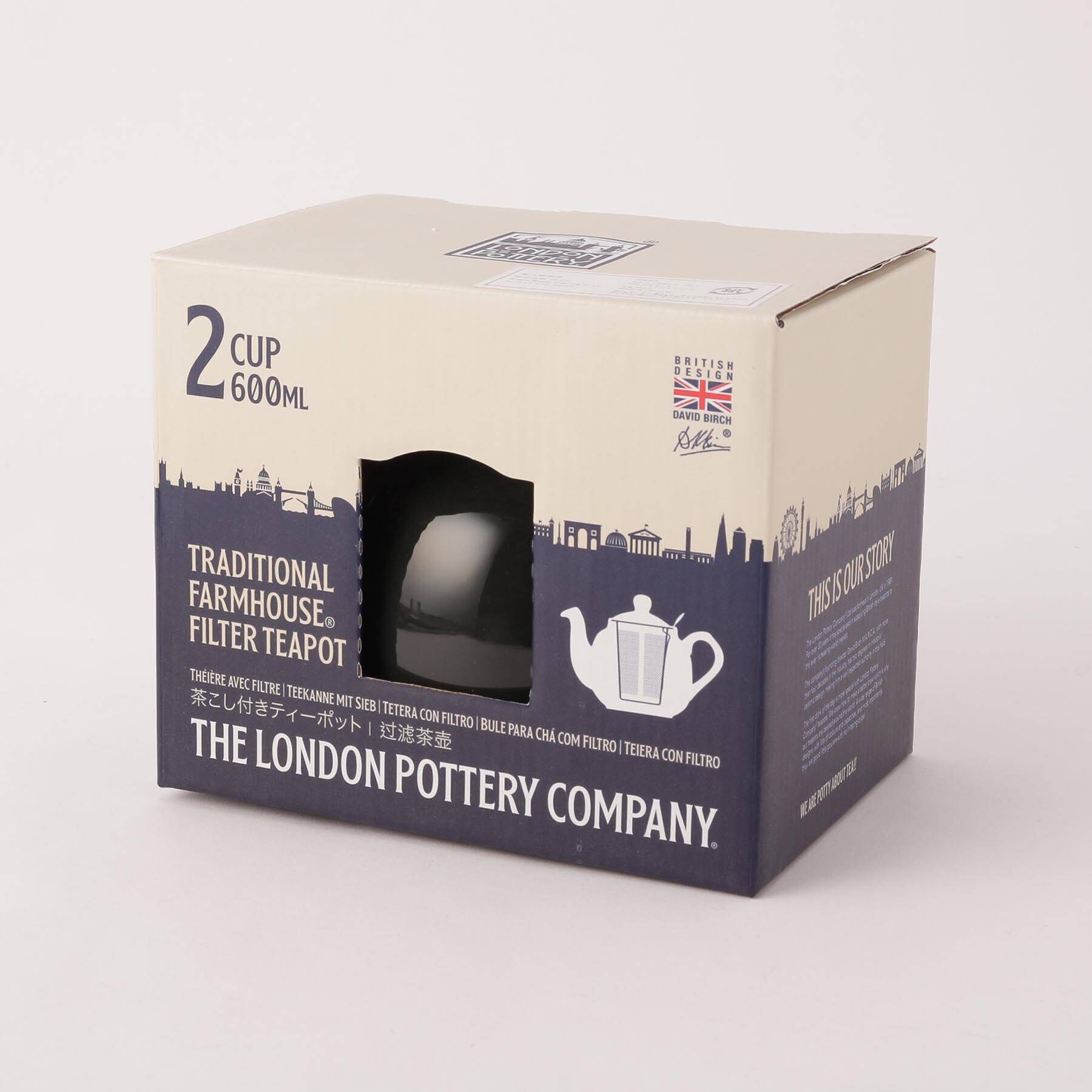 212 KITCHEN STORE「ファームハウス ティーポット ミッドナイトフォレスト ２カップ ＜London Pottery  ロ」|食器・キッチングッズ|