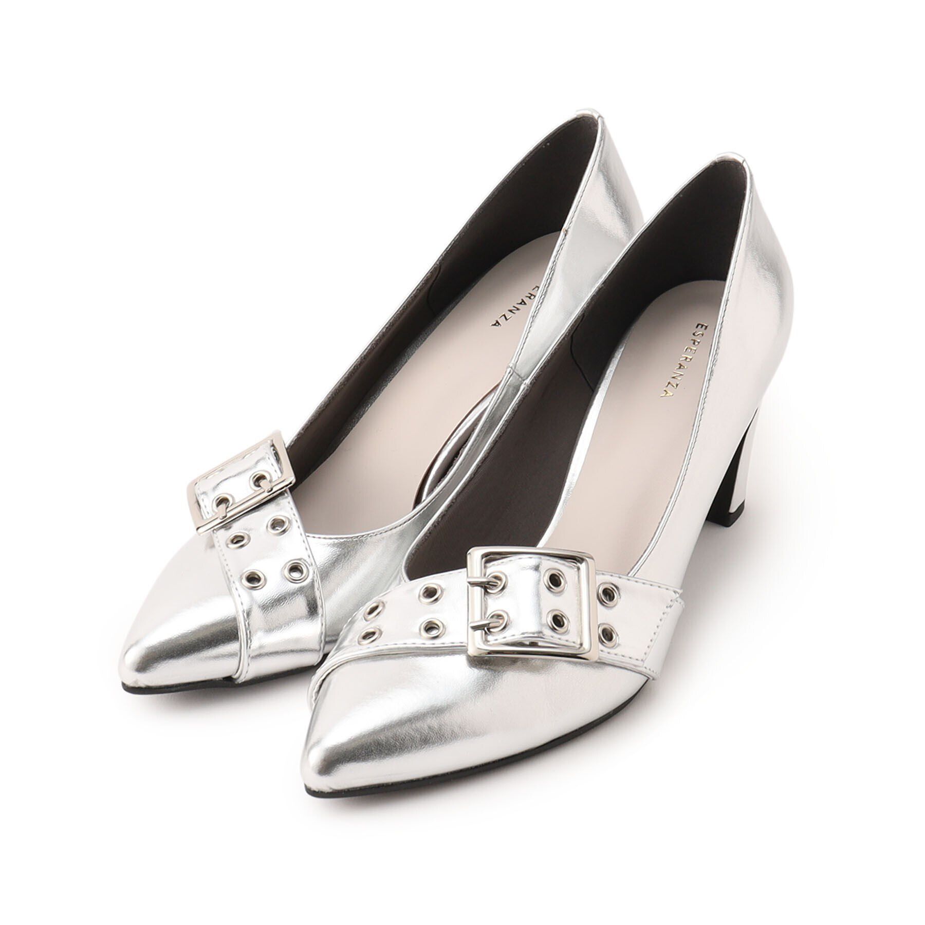 ESPERANZA「バックルベルトパンプス」|パンプス|ｼﾙﾊﾞｰ(208)