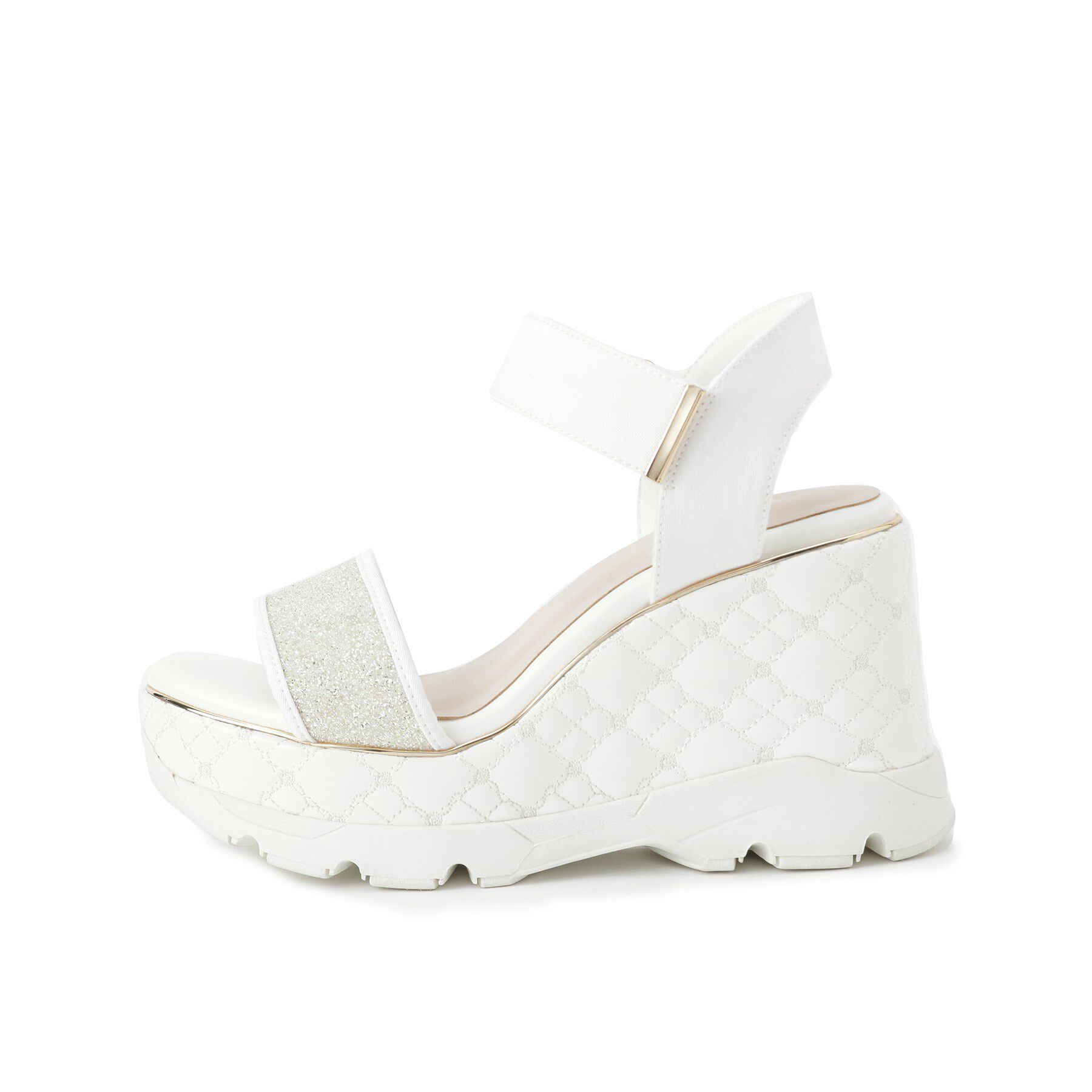 ESPERANZA「キルティングウェッジソールスポサン」|サンダル|