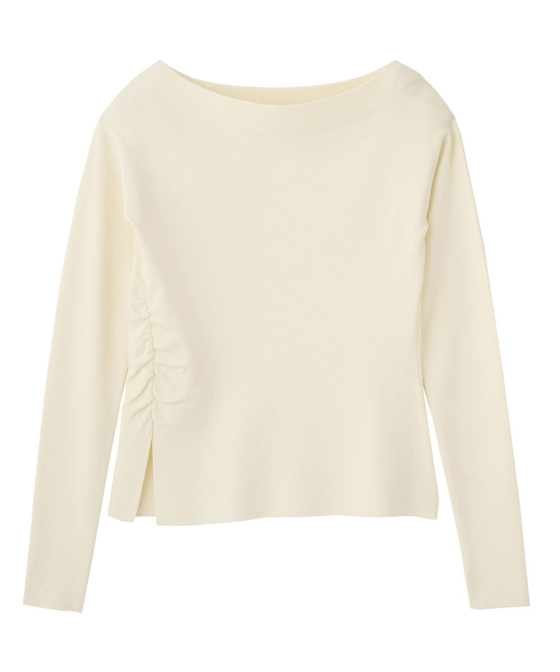 COCO DEAL「オフショルギャザーニット」|ニット・セーター|