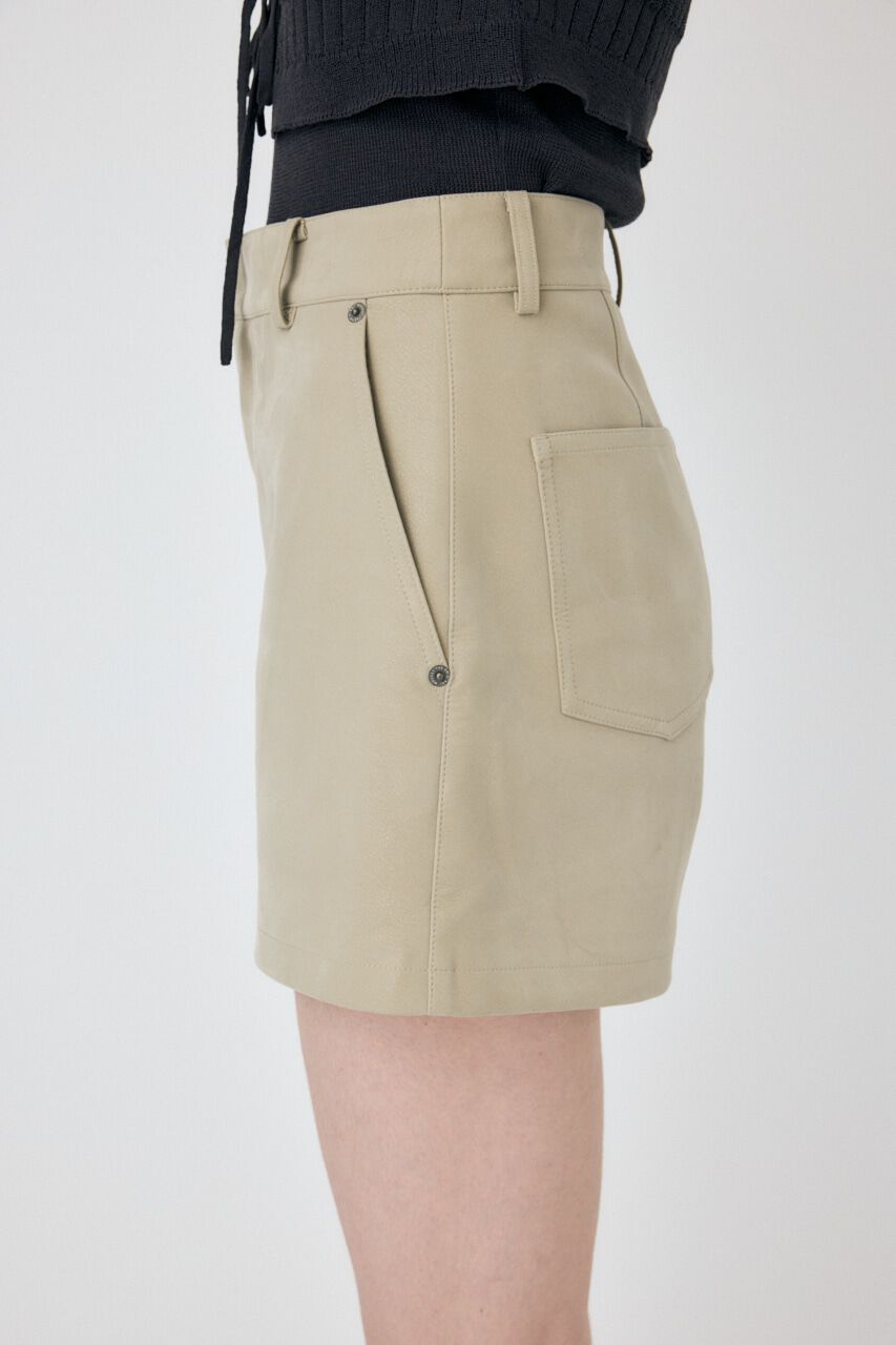 MOUSSY「F/LEATHER ショーツ」|その他|