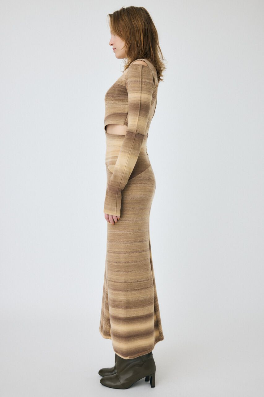 MOUSSY「ASSYMMETRY SWITCHING ドレス」|ワンピース|