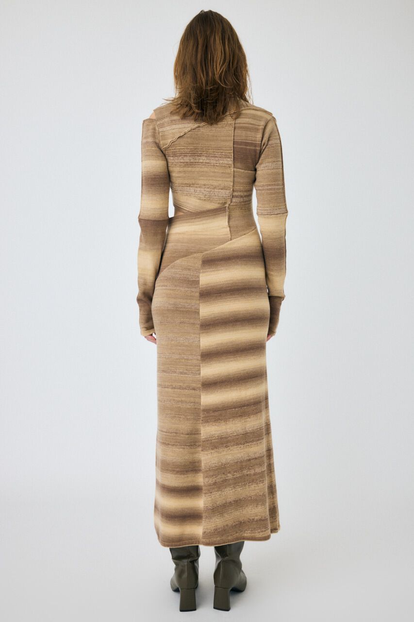 MOUSSY「ASSYMMETRY SWITCHING ドレス」|ワンピース|