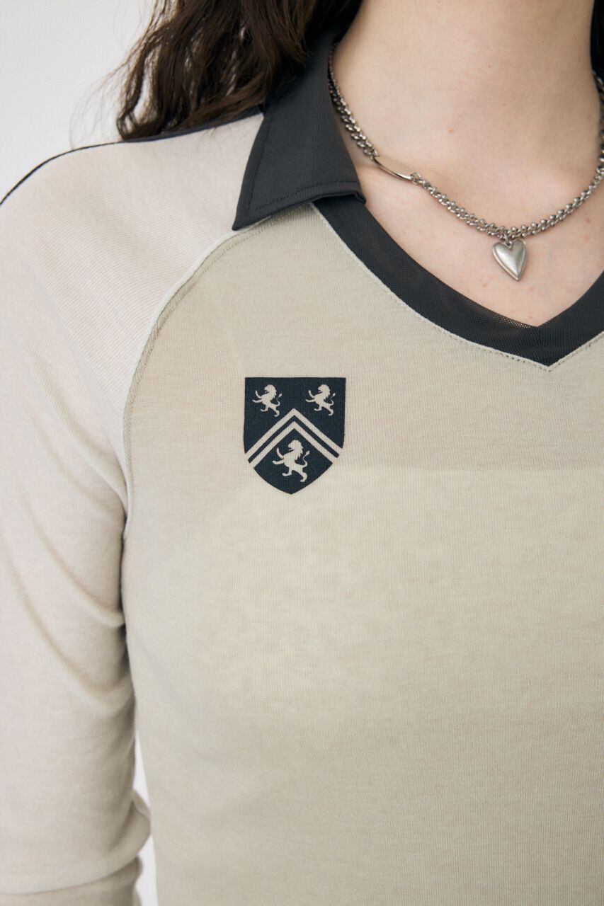 MOUSSY「SHEER GAME シャツ」|Tシャツ・カットソー|