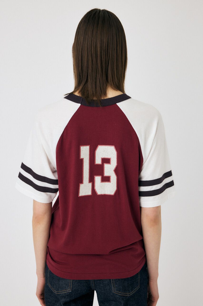 MOUSSY「WHEELERS ラグラン TEE」|Tシャツ・カットソー|