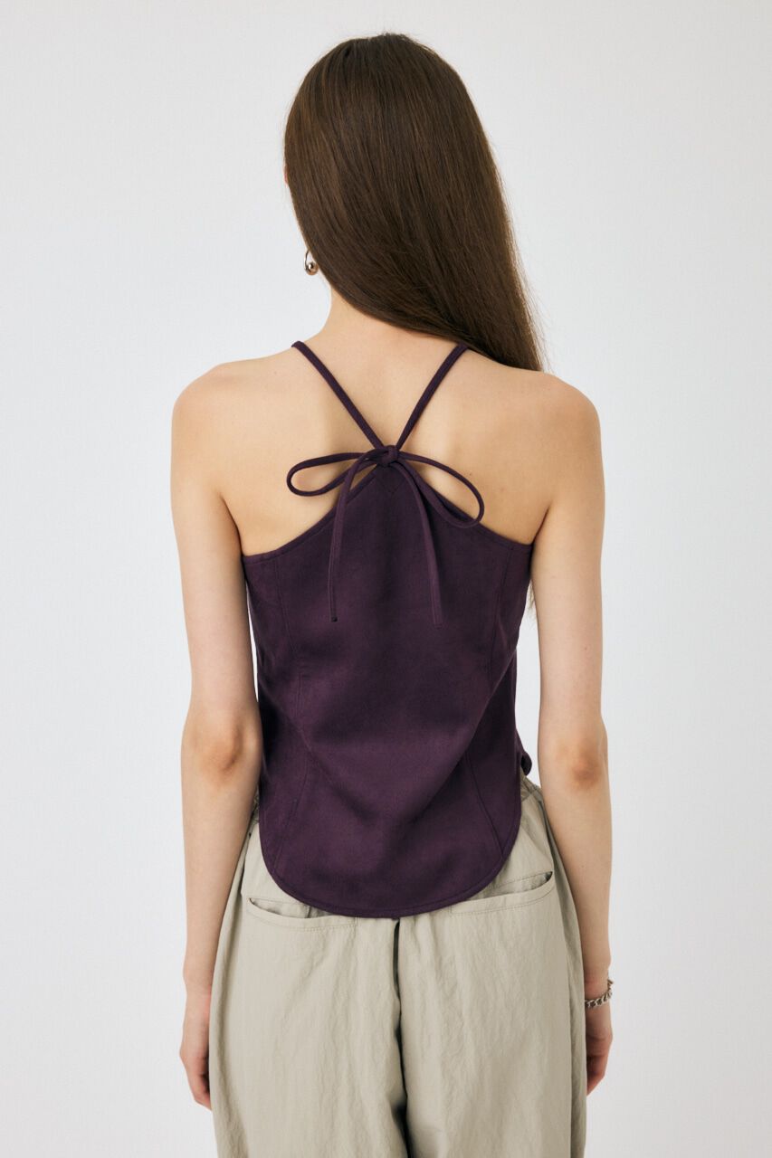 MOUSSY「F/SUEDE キャミ」|キャミソール|