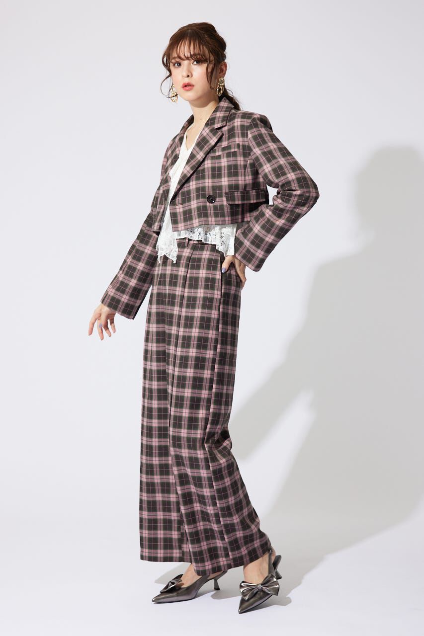 rienda「ダブルテーラードショートジャケット」|その他|