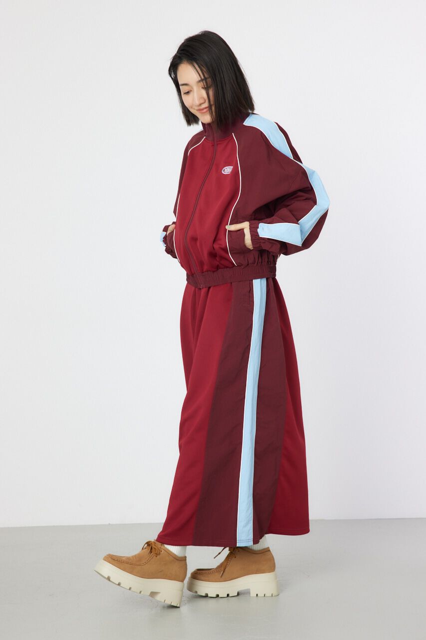 RODEO CROWNS「ナイロン&times;ジャージトラックジャケット」|ブルゾン・スタジャン|