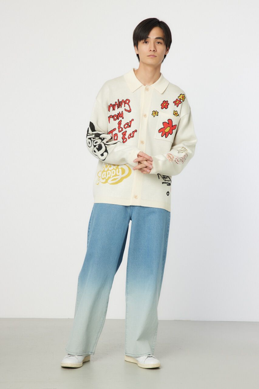 RODEO CROWNS「フリーパターンニットカーデ」|カーディガン|