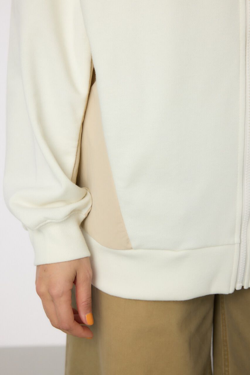 RODEO CROWNS「ナイロンアップリケロゴZIPパーカー」|パーカー|