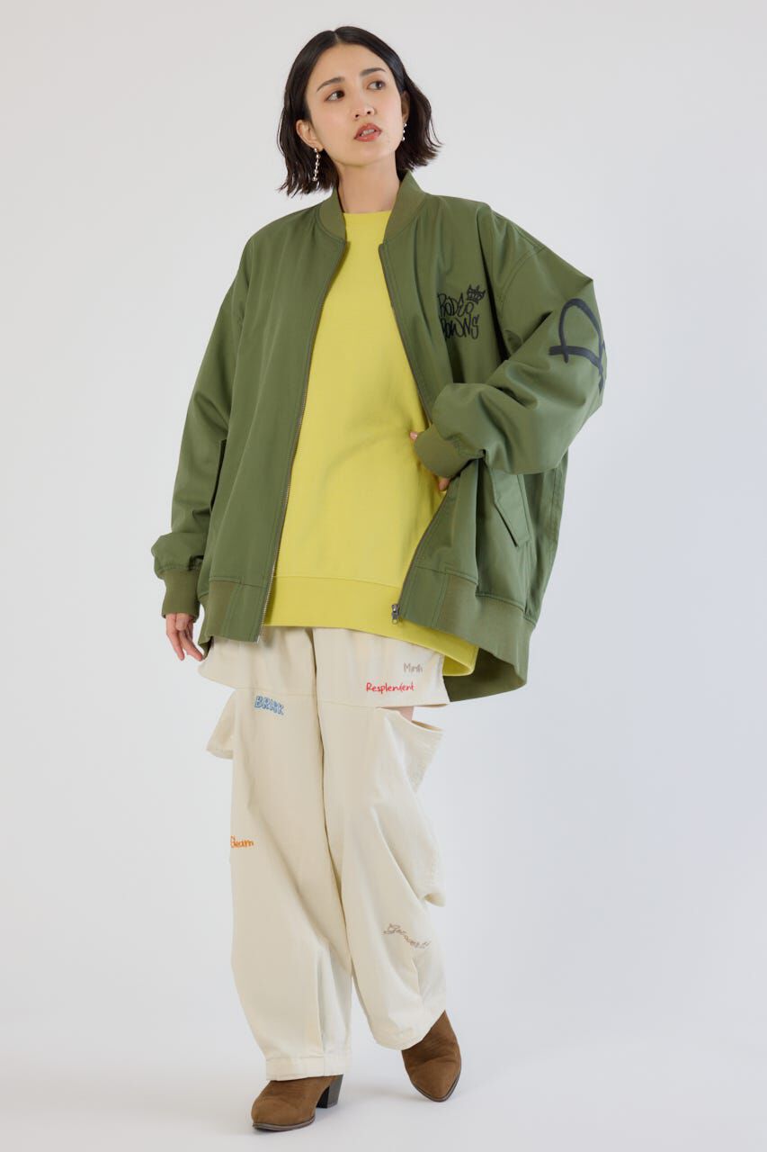 RODEO CROWNS「BRIDGE BEAR オーバーブルゾン」|ブルゾン・スタジャン|