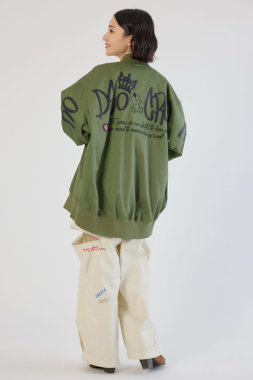 RODEO CROWNS「BRIDGE BEAR オーバーブルゾン」|ブルゾン・スタジャン|