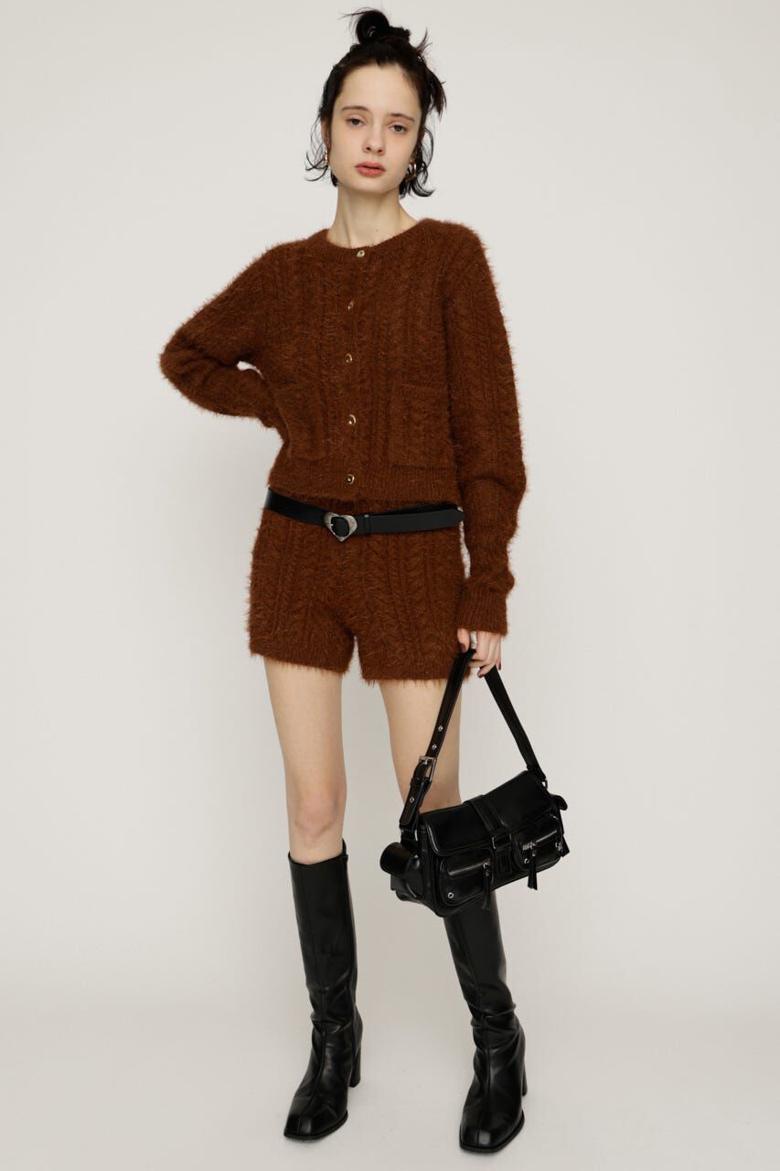 SLY「SHINY CABLE ショートパンツ」|その他|