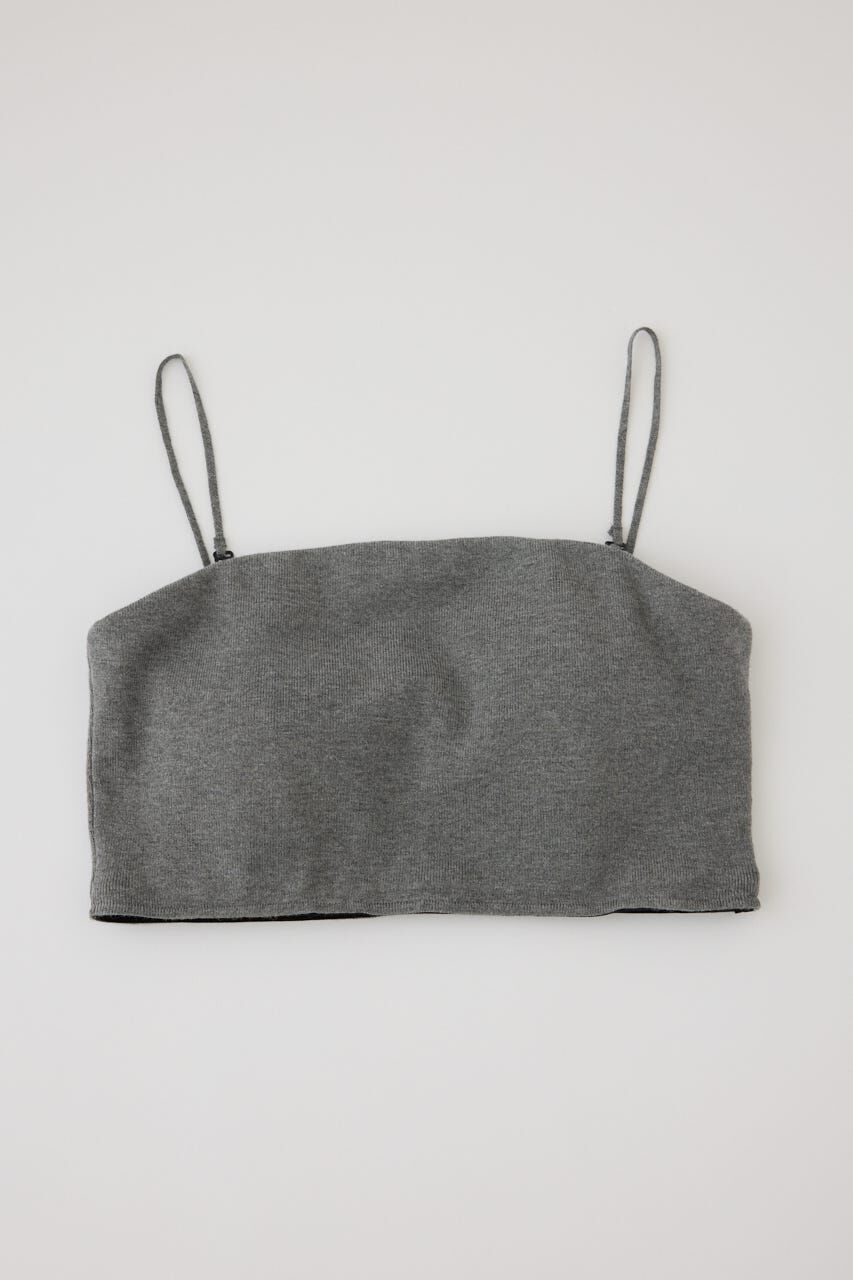 RIM.ARK 「Strap bandeau」|チューブトップ|GRY