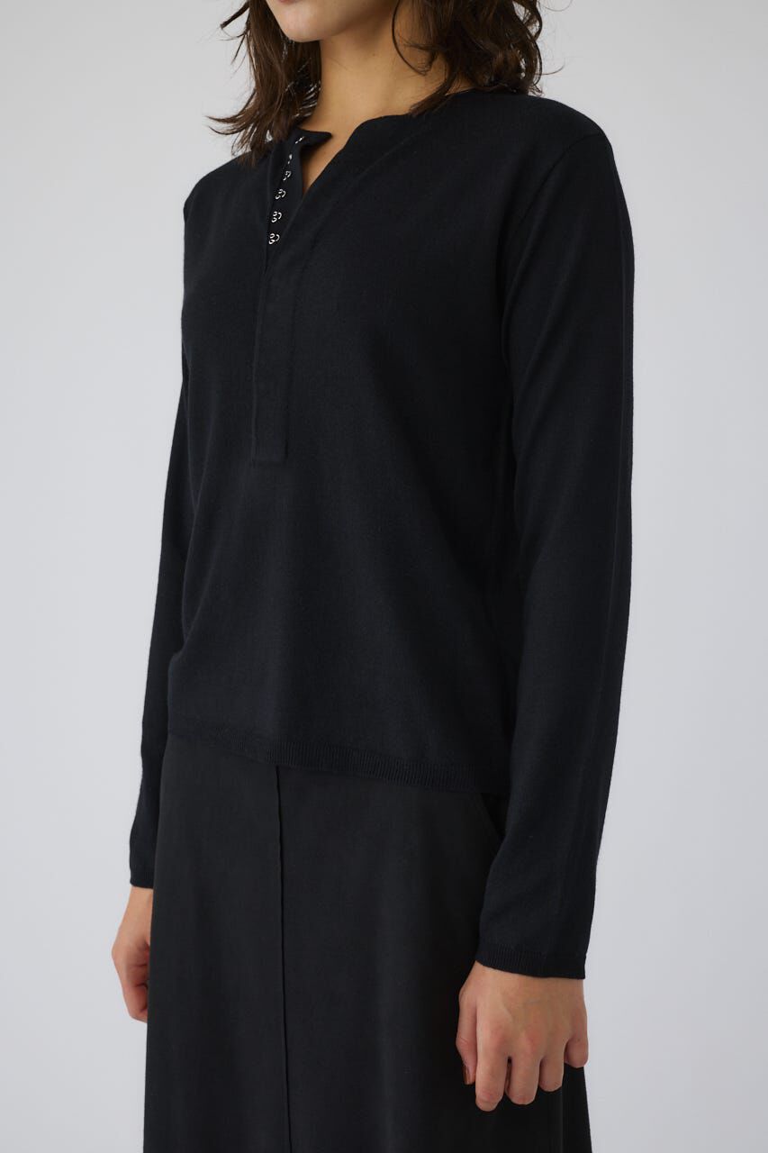 RIM.ARK 「Hook design silk blend knit」|ニット・セーター|