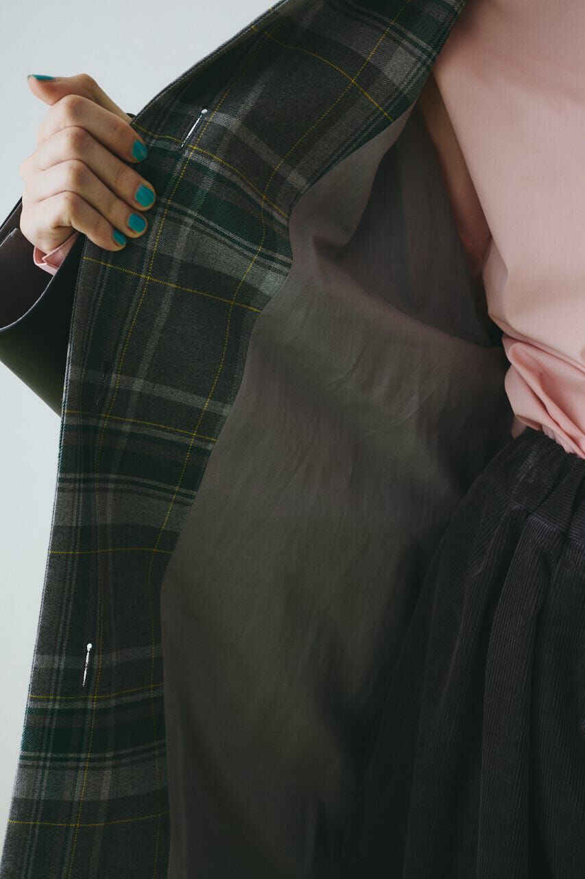 HeRIN.CYE「Bi color long coat」|その他|