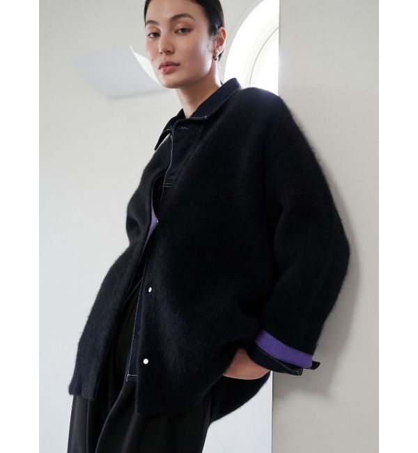 ELENDEEK「CN RACCOON MIX WCD」|カーディガン|