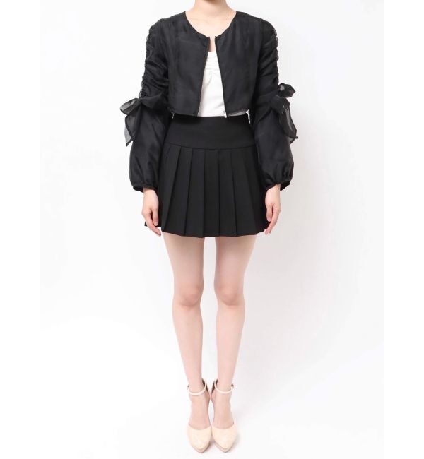 RESEXXY「ビッグリボンシアーブルゾン」|ブルゾン・スタジャン|