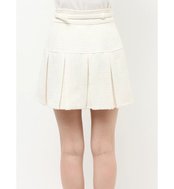 RESEXXY「ツイードプリーツミニスカート【セットアップ着用可能】」|スカート|