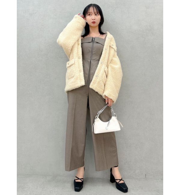 dazzlin「ボアフレンチブルゾン」|ブルゾン・スタジャン|