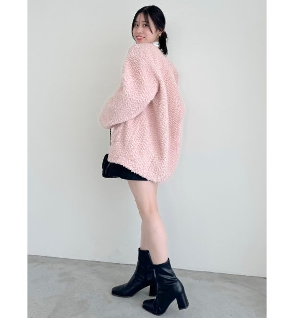 dazzlin「ボアフレンチブルゾン」|ブルゾン・スタジャン|