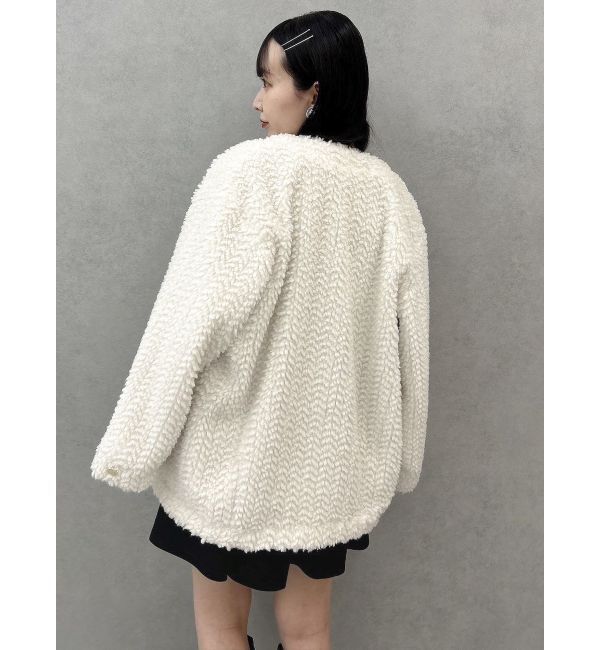 dazzlin「ボアフレンチブルゾン」|ブルゾン・スタジャン|