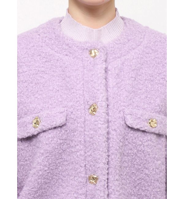 dazzlin「ボアフレンチブルゾン」|ブルゾン・スタジャン|