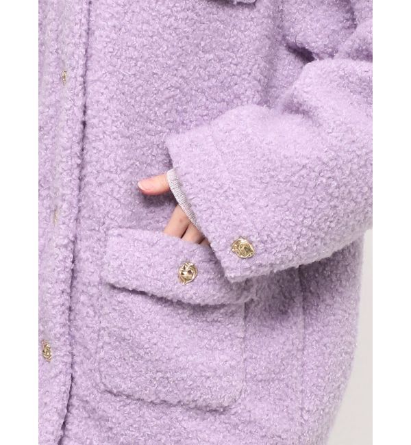 dazzlin「ボアフレンチブルゾン」|ブルゾン・スタジャン|