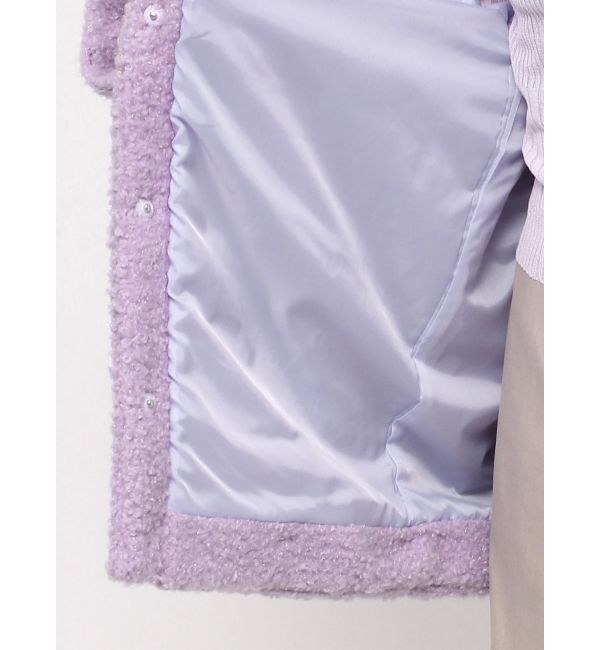 dazzlin「ボアフレンチブルゾン」|ブルゾン・スタジャン|