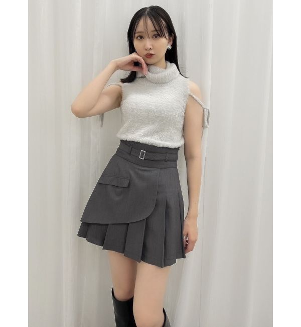 dazzlin「ミニシャギーオフタートル」|ニット・セーター|